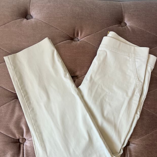 오일릴리 여자 아이보리 이지팬츠 간절기팬츠