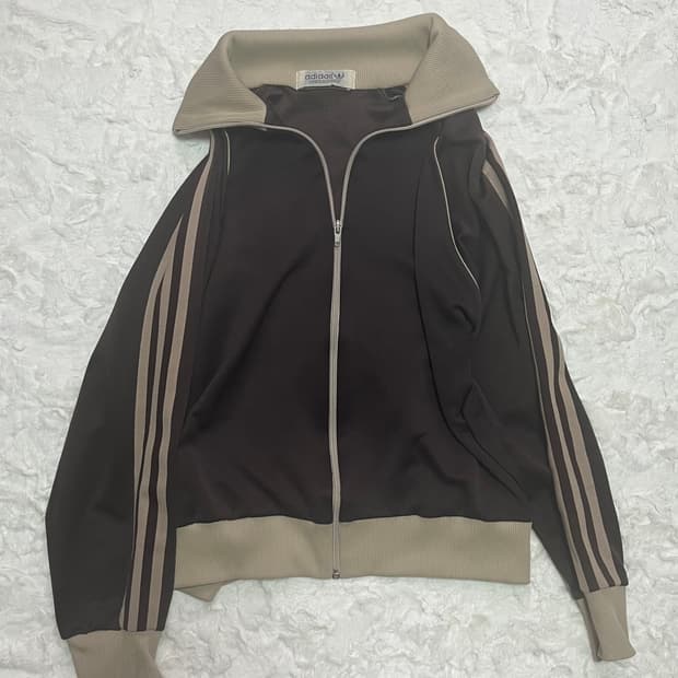 아디다스 80s 서독제 초코브라운 져지
