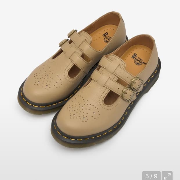 닥터마틴) 8065 메리제인 -사바나 탄 버지니아