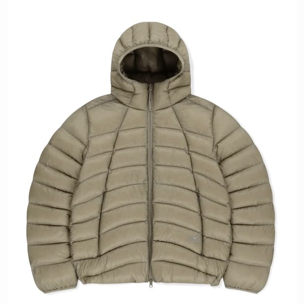 새상품) 썬러브 sunlove 경량패딩 라이트다운 스톤 M 판매/S 교환