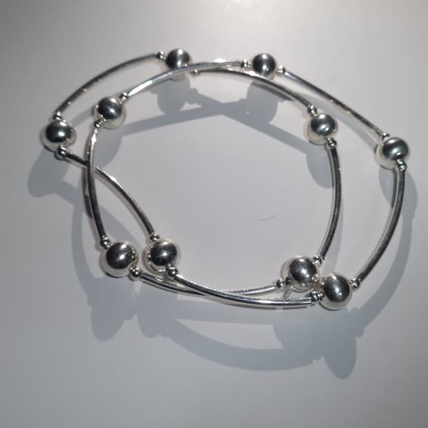 볼드 레이어드 팔찌