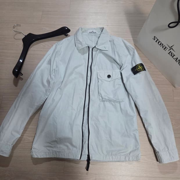 [미착용]스톤아일랜드 올드이펙트 셔츠자켓