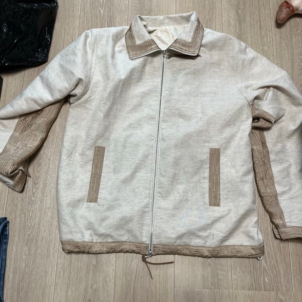 강정석 KANGJUNGSEOK 자켓 아이보리 3사이즈