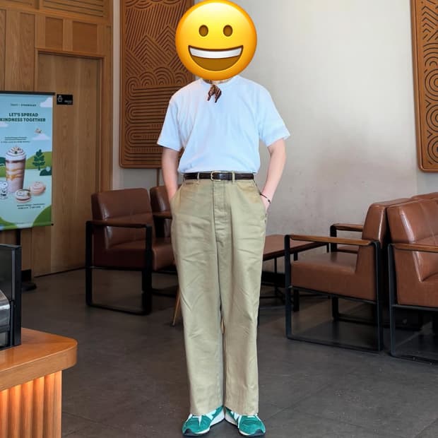 (새상품) 오어슬로우 빈티지핏 아미치노 1사이즈 (실측30)