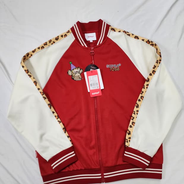 수프라 레오파드 트레이닝 트랙탑 져지