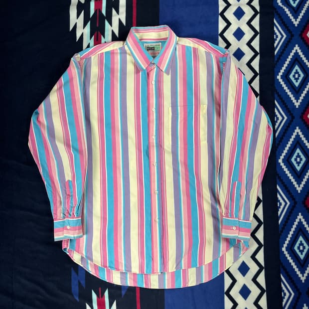 DENIM CHIC 스트라이프 셔츠 (실측확인)