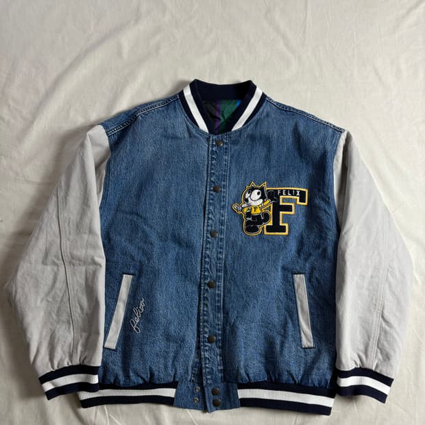 Levis x Felix 리바이스 펠릭스 더 캣 리버시블 자켓 L