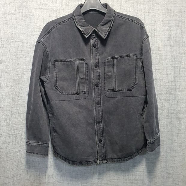 바쏘 옴므 워싱 데님 셔츠 자켓