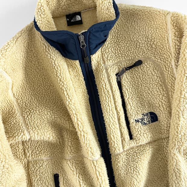 90s 빈티지 노스페이스 파일 플리스 자켓