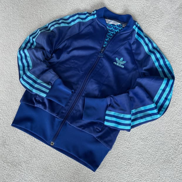 아디다스 파이어버드 트랙탑 네이비/블루 s