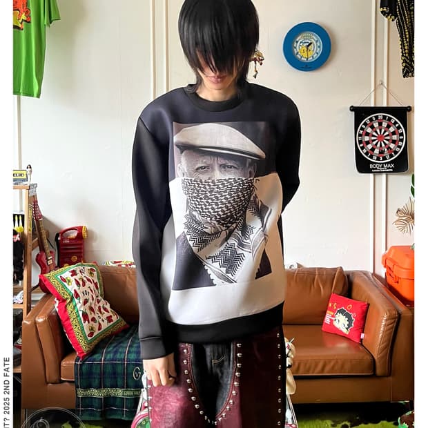 Neil Barrett 16aw Picasso Kefiah Top