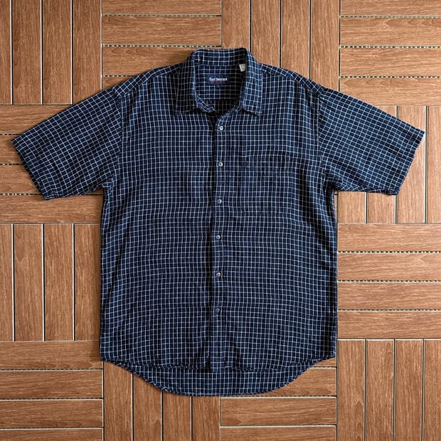 East Brother cotton linen 1/2 shirts
