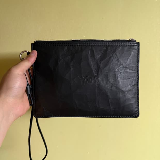 y-3 소가죽 파우치