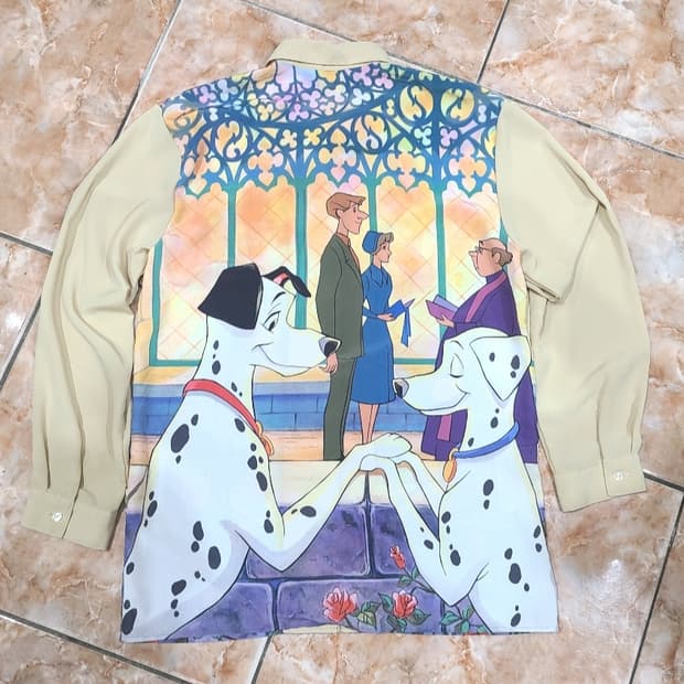 달마시안 폴리 블라우스