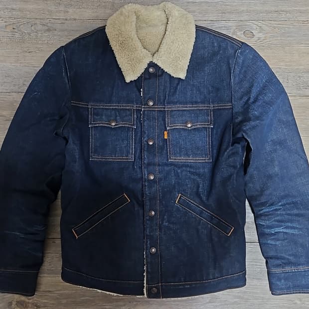 리바이스 LVC 1970'S 쉐르파 린드 트레커 자켓 S