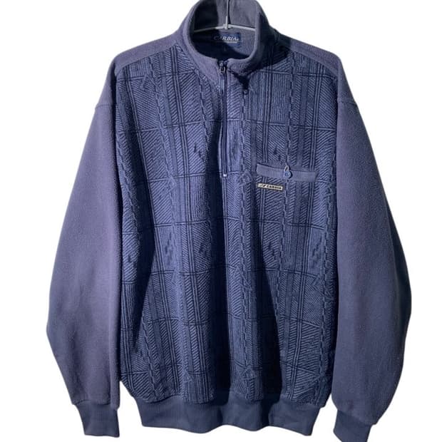 carbia 후리스 반집업