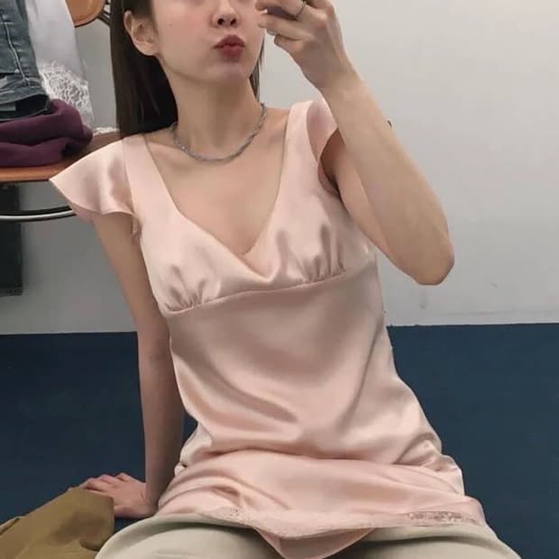 (1) 아뜰리에에디션 레이스 슬립 원피스