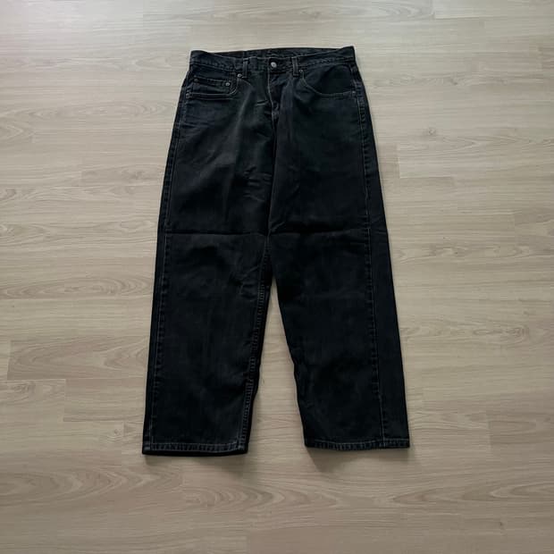 [34X30] 빈티지 리바이스 569 블랙