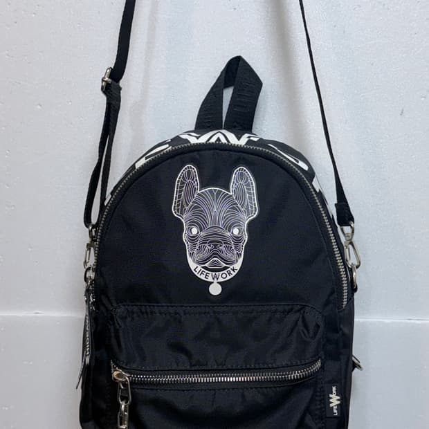 라이프워크 미니 백팩 블랙
