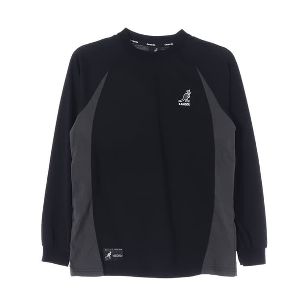 KANGOL 배색 사이드 절개 롱리브 155