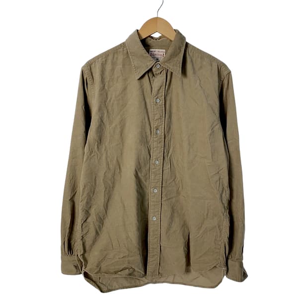 본쿠라 코듀로이 코튼 셔츠 42