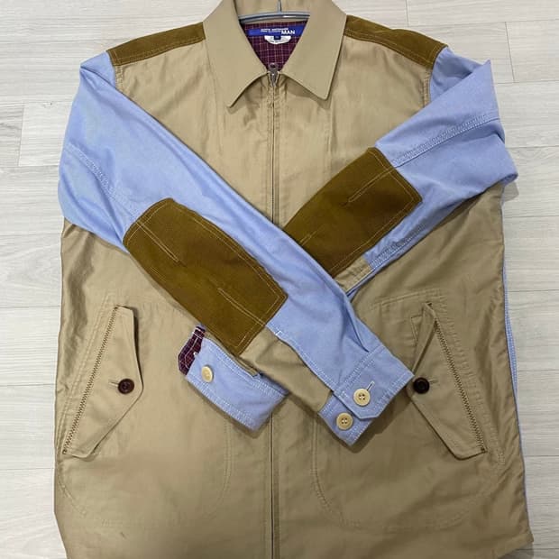 준야와타나베 패치워크자켓