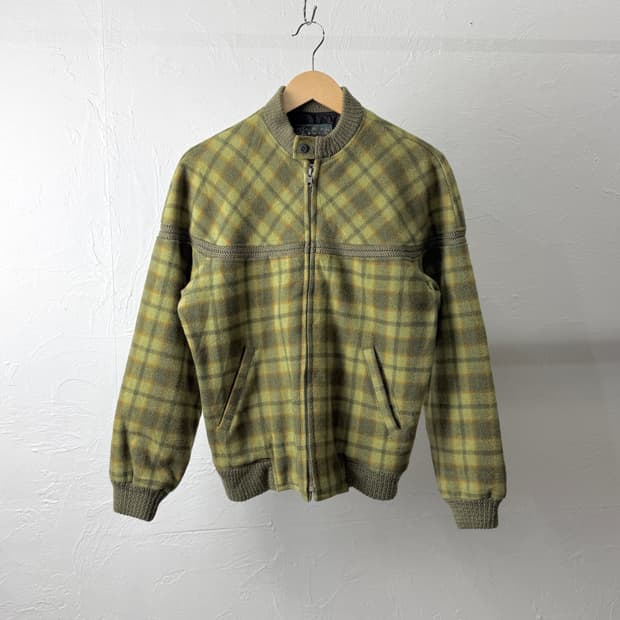 Eddner 체크 울 자켓