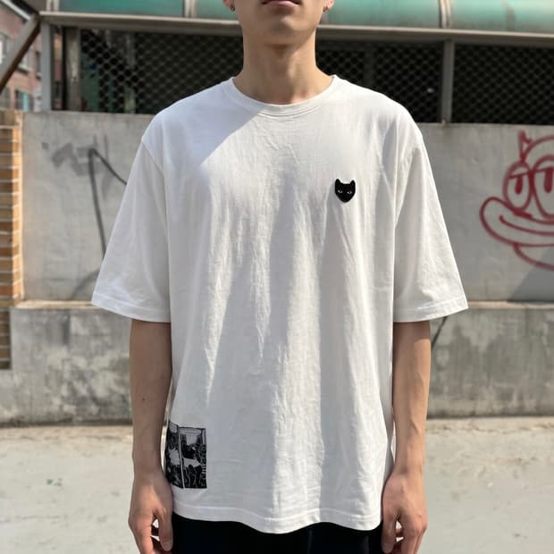 L/ 송지오X디즈니 푸 콜라보 반팔