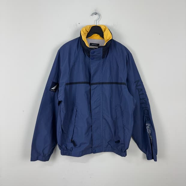 노티카 올드스쿨 암로고 바람막이 자켓 S