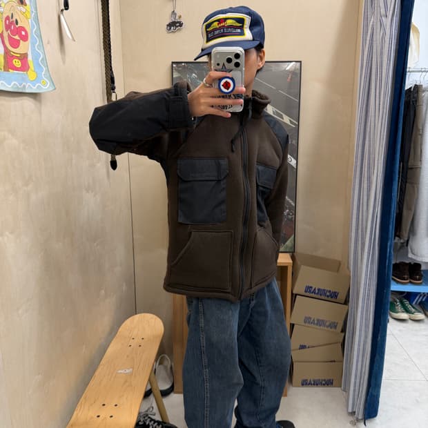 U.S Army ECWCS bear fleece jacket