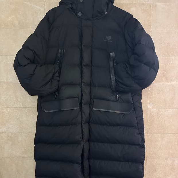 뉴발란스 롱패딩 블랙 100 (L)