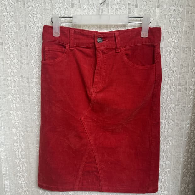 moroko bar 코듀로이 스커트