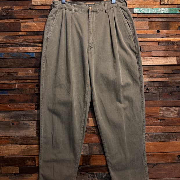90's 폴로 랄프로렌 투턱 치노팬츠 Made in USA (31)