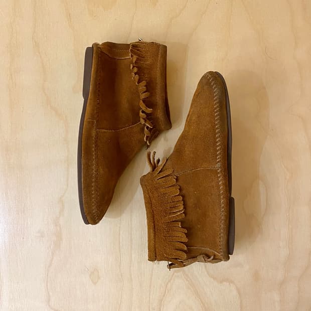 70s fringe boots 70년대 프린지 부츠