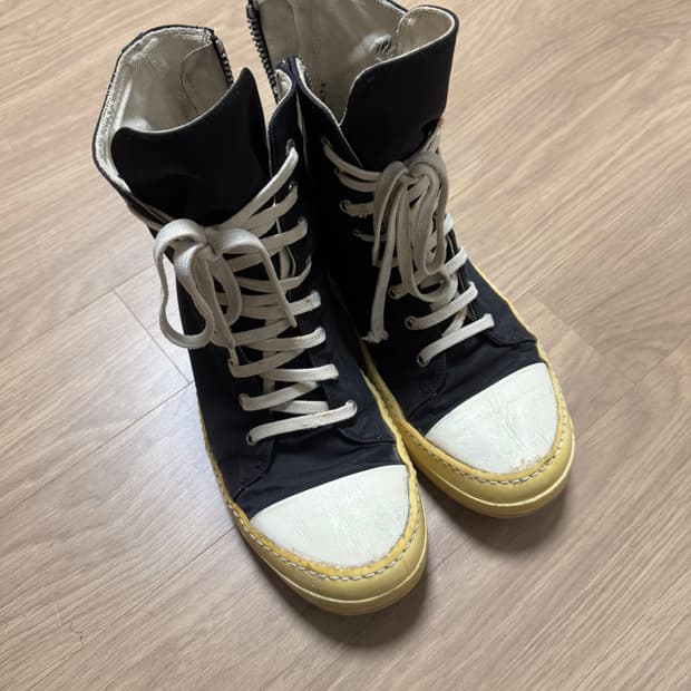 릭오웬스 다크쉐도우 하이탑