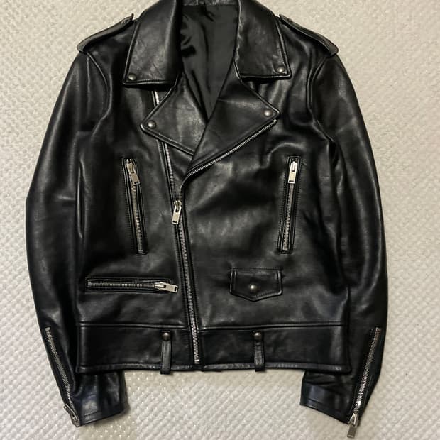 광희시장 웨스턴 무드 램스턴 양가죽 레더 자켓