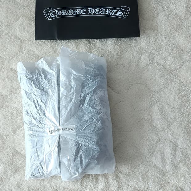 [XXL] 크롬하츠 홀스슈 플로랄 헤비웨이트 후드집업 블랙