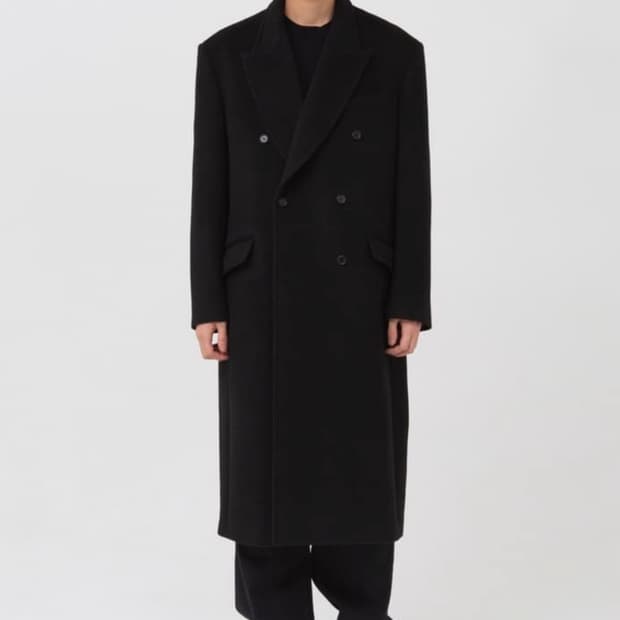 [23FW] 브라운야드 더블 브레스티드 블랙 (3)