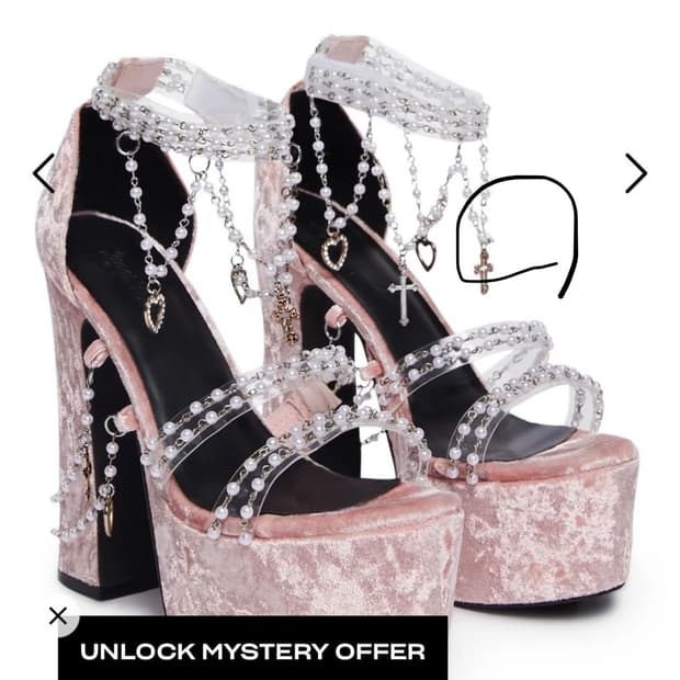 오늘만) 돌스킬 dolls kill 핑크 힐 갸루