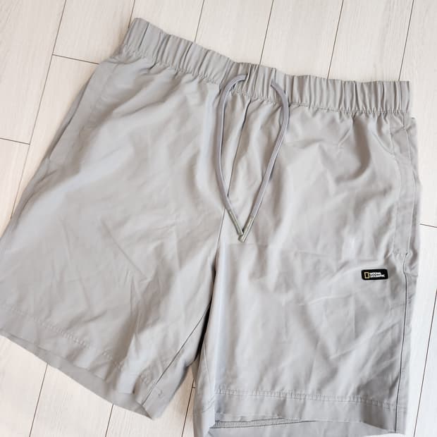 내셔널지오그래픽 남녀공용 우븐 반바지 N232UPB900 사이즈100L
