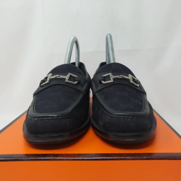 구찌 여성 블랙 로퍼 36
