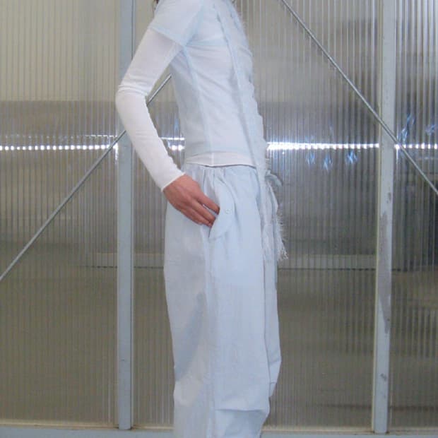 타입서비스 Riffle Shirring Layered Top 리플셔링
