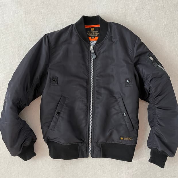 네이버후드 16fw MA-1