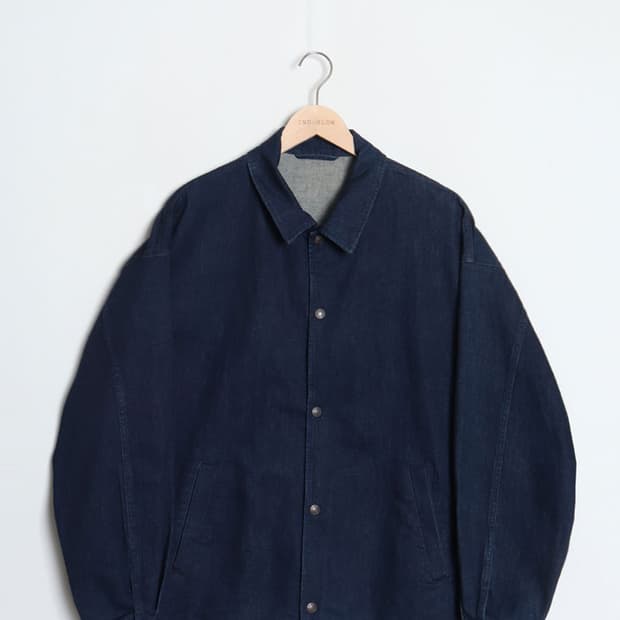  G U Denim Coach Jacket