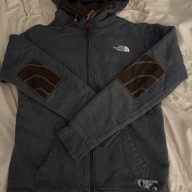 노스페이스 초코맛 패치 후리스집업