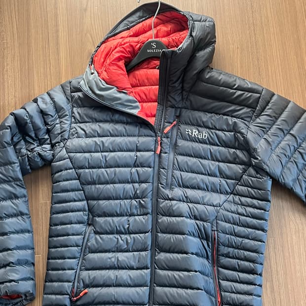 랩 마이크로라이트 알파인 자켓 graphene