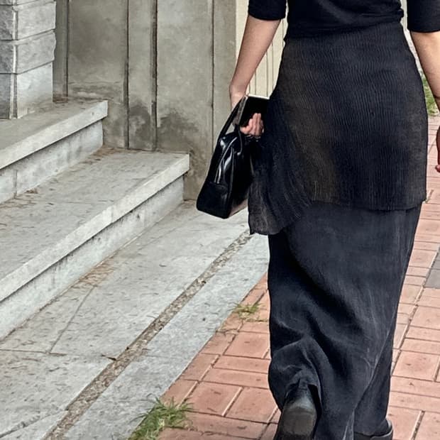 Issey Miyake pleats 이세이미야케 플리츠 가디건 2/m