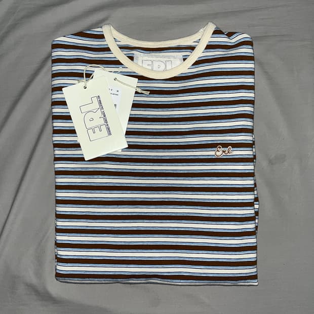 ERL 스트라이프 롱슬리브 M