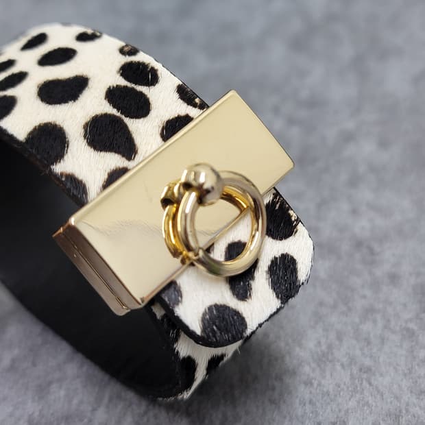 leopard vintage bracelet
