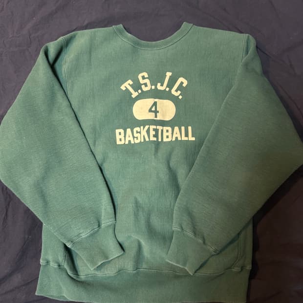 웨어하우스 리버스위브 스웻셔츠